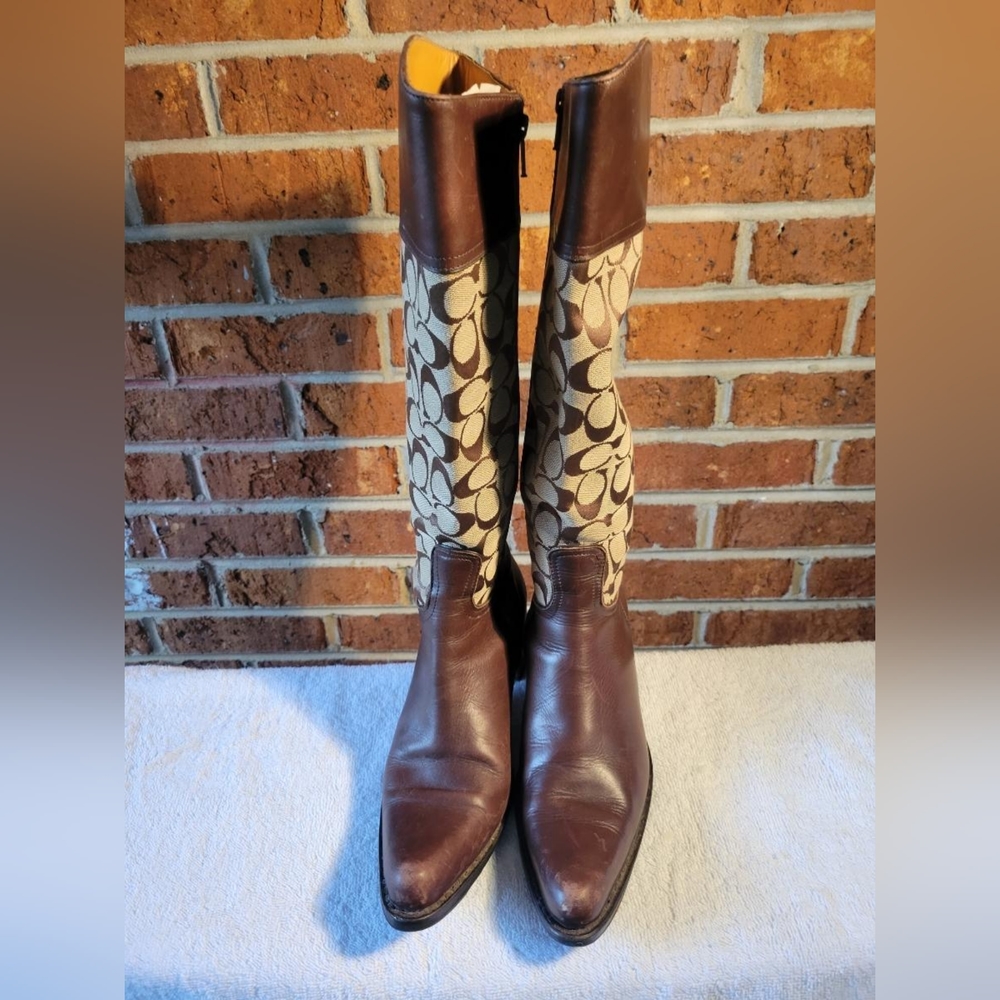 Coach Brown Boots size 7 1/2